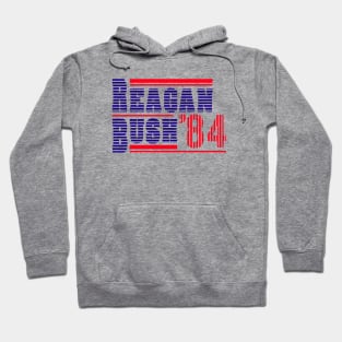 regan bush 84 stripped design american theme Hoodie